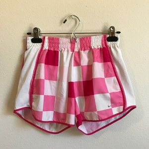 Nike Checkerboard Pink Shorts